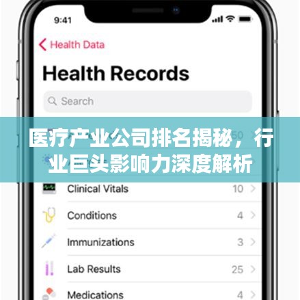 醫(yī)療產(chǎn)業(yè)公司排名揭秘，行業(yè)巨頭影響力深度解析