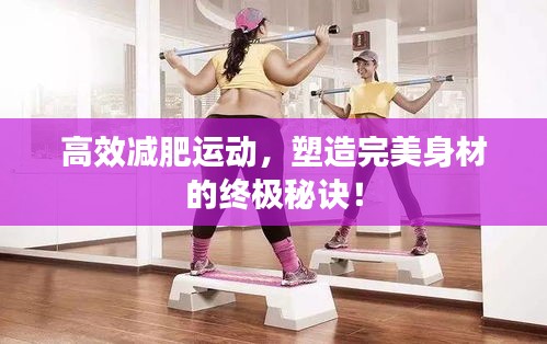 高效減肥運動，塑造完美身材的終極秘訣！