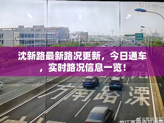 沈新路最新路況更新，今日通車，實時路況信息一覽！