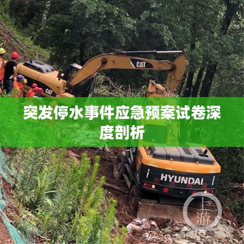 突發(fā)停水事件應(yīng)急預(yù)案試卷深度剖析
