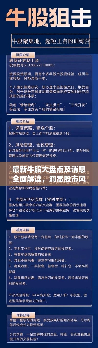 最新牛股大盤點(diǎn)及消息全面解讀，洞悉股市風(fēng)云